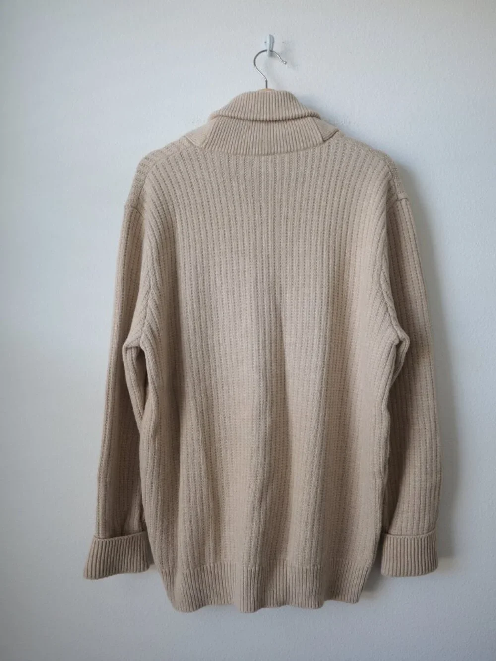 J.Crew Heavyweight Cotton Grandpa Cardigan | L